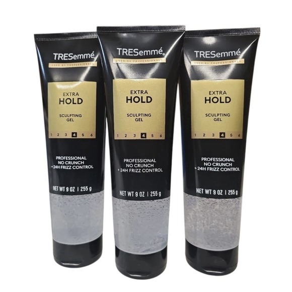 TRESemme Other - Lot of 3 TRESemme Extra Hold Sculpting Gel 4 Professional 24H Frizz Control 9oz